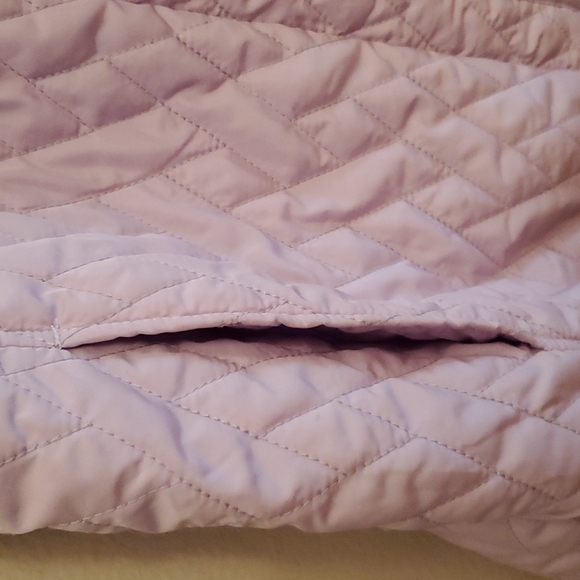 Croft & Barrow light purple quilted vest - Picture 6 of 6